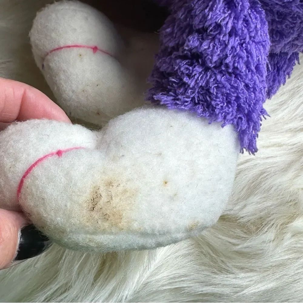 Purple Plush Toy VINTAGE - Picture 7 of 10